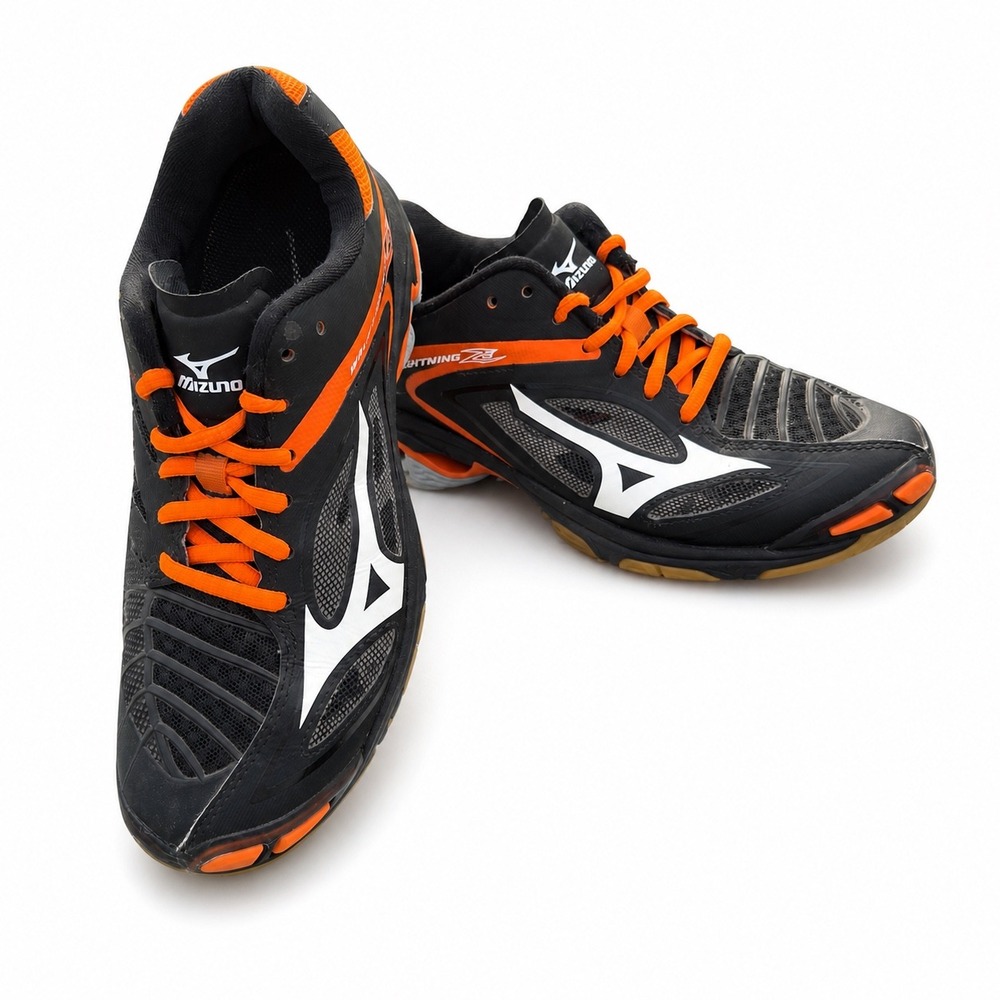 Mizuno Wave‎ Lightning Z3 Volleyball Shoes Black Orange V1GC170001  Women's 7.5